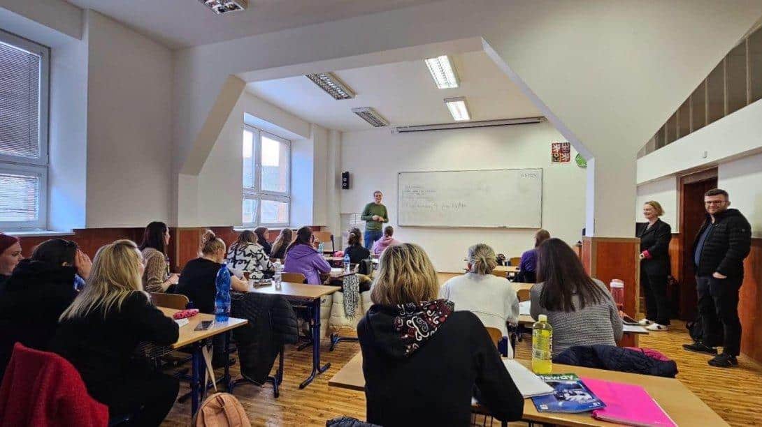 Öğretmenlerimiz Erasmus+ İle Prag'da İşbaşı Gözlem Faaliyetinde Bulundu