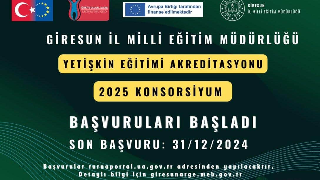 ERASMUS YETİŞKİN EĞİTİMİ AKREDİTASYONU KONSORSİYUM BAŞVURULARI BAŞLADI